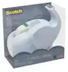 PLAKBANDHOUDER SCOTCH C43 OLIFANT WIT +
