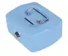 GELDKIST PAVO MET MUNTGLEUF 125X95X60MM