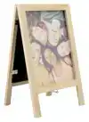 KRIJTBORD SECURIT MINI TAFELSTOEPBORD TABLE CHALCKBOARD