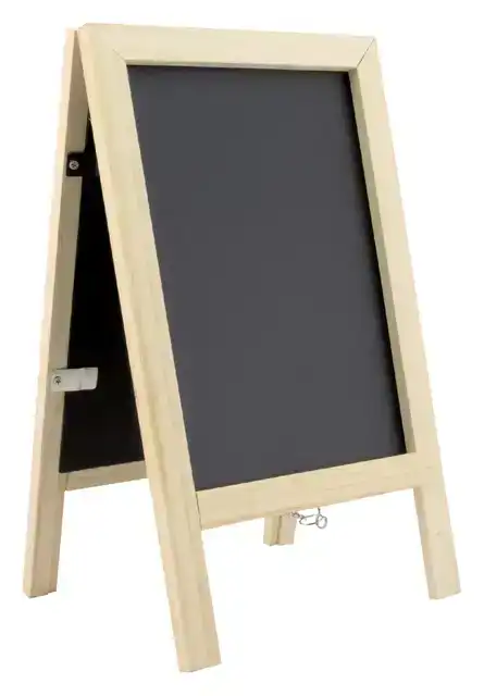 KRIJTBORD SECURIT MINI SANDWICH TABLE CHALCKBOARD