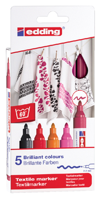TEXTIELMARKER EDDING 4500 ROND 2-3MM
