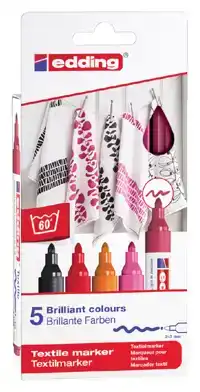 TEXTIELMARKER EDDING 4500 ROND 2-3MM