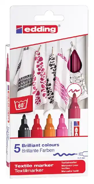 TEXTIELMARKER EDDING 4500 ROND 2-3MM