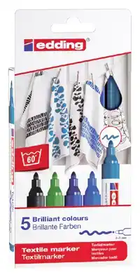 TEXTIELMARKER EDDING 4500 ROND 2-3MM