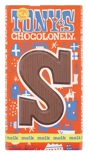 CHOCOLADELETTER TONY CHOCOLONELY MELK S