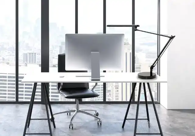 BUREAULAMP UNILUX MAMBO LED ZWART