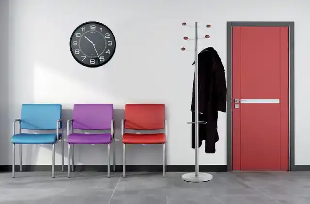 WANDKLOK UNILUX MEGA DIA 57.5CM ZWART