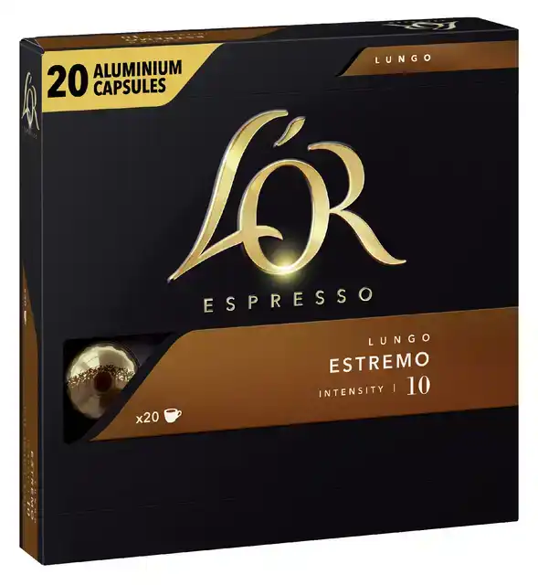 KOFFIECUPS L'OR ESPRESSO LUNGO ESTREMO