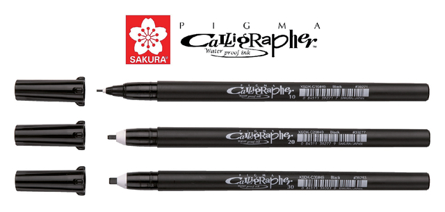 KALLIGRAFIEPEN SAKURA CALLIGRAPHER 3