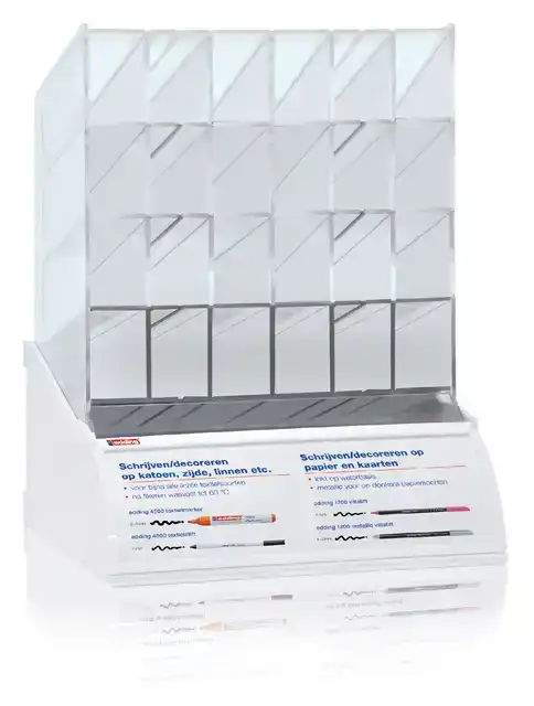 DISPLAY EDDING SCHRIJFWARENSCHAP LEEG