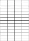 ETIKET AZ 3668 52.5X21.2MM WIT