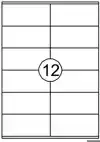 ETIKET QUANTORE 105X48MM 1200ST