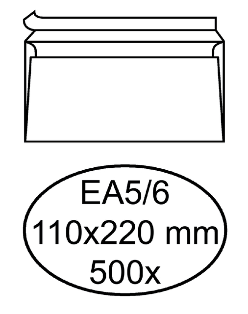 ENVELOP QUANTORE BANK EA5/6 110X220 ZK