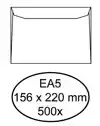 ENVELOP QUANTORE BANK EA5 156X220 80GR