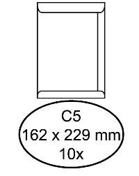 ENVELOP HERMES AKTE C5 162X229 ZK 10ST