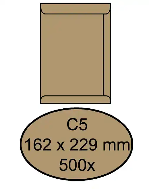ENVELOP QUANTORE AKTE C5 162X229MM