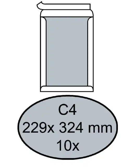 ENVELOP QUANTORE BORDRUG C4 229X324