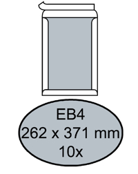 ENVELOP QUANTORE BORDRUG EB4 262X371