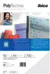 VOORBLAD GBC A4 PP 700MICRON ICE WIT
