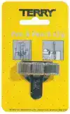 PENHOUDER TERRY CLIP VOOR 3 PEN/POTLOOD