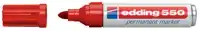 VILTSTIFT EDDING 550 ROND 3-4MM ROOD