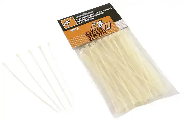 INBINDSTRIP CLEVERPACK 10 20CM WT 100ST