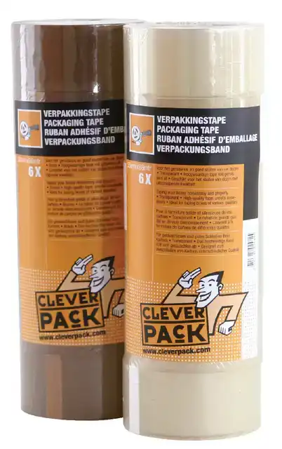 VERPAKKINGSTAPE CLEVERPACK 48MMX66M PP