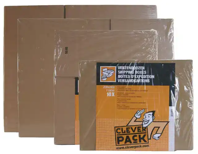 VERZENDDOOS CLEVERPACK ENKEL