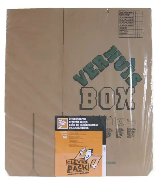 VERHUISDOOS CLEVERPACK BEDRUKT