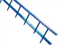 SUREBINDSTRIP 25MM 10PINS BLAUW