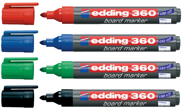 WHITEBOARDMARKER EDDING 360 ROND