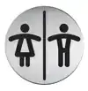 INFOBORD PICTOGRAM DURABLE TOILETEN D H