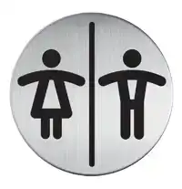 INFOBORD PICTOGRAM DURABLE TOILETEN D H