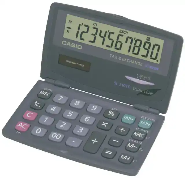 REKENMACHINE CASIO SL-210TE