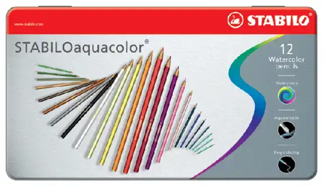 KLEURPOTLOOD STABILO 1612 AQUACOLOR