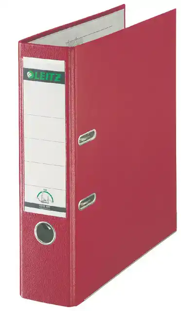 ORDNER LEITZ 1010 180Â° 80MM PP A4 ROOD