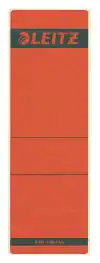 RUGETIKET LEITZ 1642 62X192MM ROOD