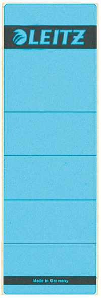 RUGETIKET LEITZ 1642 62X192MM BLAUW