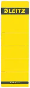 RUGETIKET LEITZ 1642 62X192MM GEEL