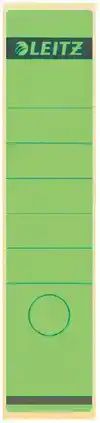 RUGETIKET LEITZ 62X285MM ZELFKL GROEN
