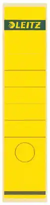RUGETIKET LEITZ 1640 62X285MM GEEL