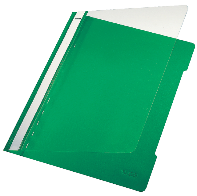 SNELHECHTER LEITZ STANDAARD A4 PP GROEN