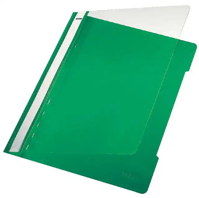SNELHECHTER LEITZ STANDAARD A4 PP GROEN