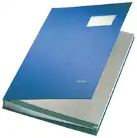 VLOEIBOEK LEITZ 5700 BLAUW