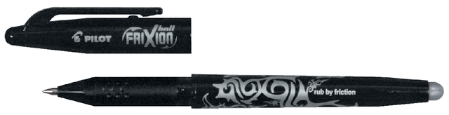 ROLLERPEN PILOT FRIXION BL-FR7 M ZWART