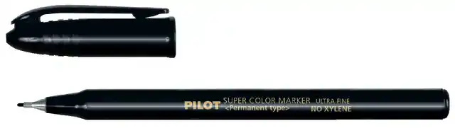 FINELINER PILOT SUPER SCAN UF ZWART