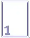 ETIKET AVERY L4735REV-25 210X297MM A4
