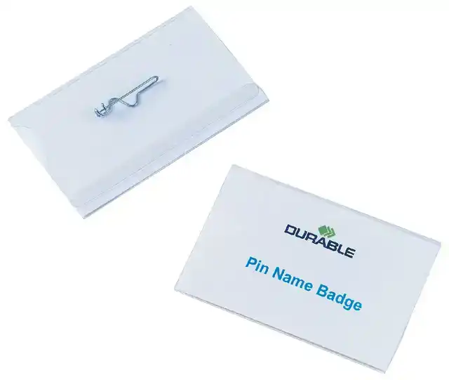BADGE DURABLE 8004 MET SPELD 54X90MM