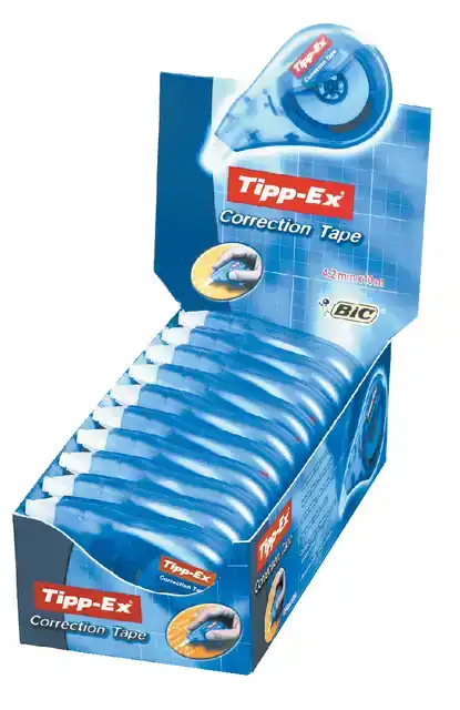 CORRECTIEROLLER TIPP-EX ZIJWAARTS 4.2MM