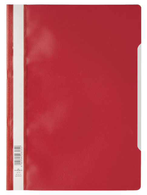 SNELHECHTER DURABLE A4 PP ROOD